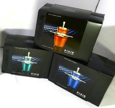 Nespresso Pixie 3X2  Lungo Coffee cups &amp; 3X2 Stirrers ( Fortissio  &amp;) W ... - £411.89 GBP