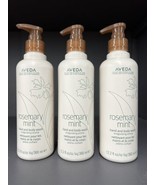 3X Aveda Rosemary Mint Hand and Body Wash 12.2 Oz Each NEW 3 Bottles - £41.80 GBP