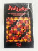 Quilt Pattern Fan Dance by 2 Much Fun TMFP3001 Finished 35 x 35&quot; Engelki... - $5.93