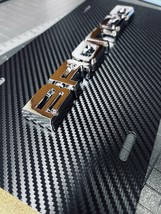 3D Bronco Chrome  Carbon Fiber License Plate Aluminum Universal Fits All... - $1,610.94 MXN