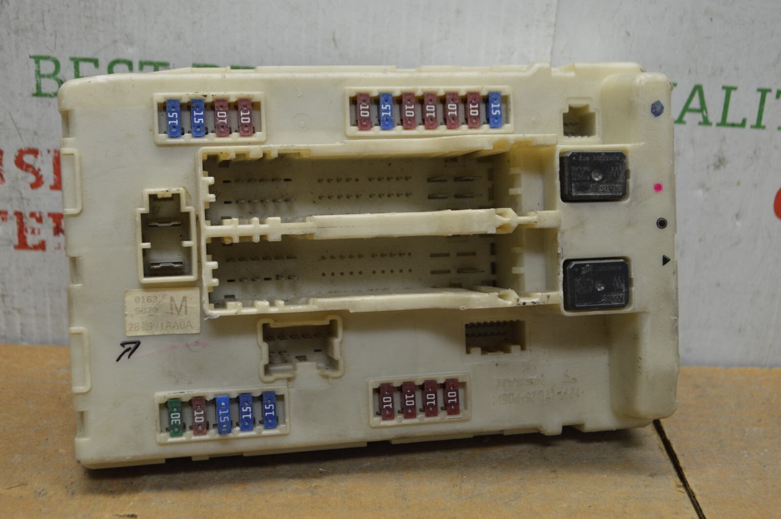 2007-10 Nissan Altima Fuse Box Relay Block Panel 284B71AA0A Module 18-11B2 - $9.99