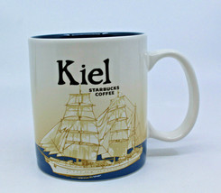Starbucks Global Icon Kiel Germany 2013 Yacht Collector Coffee Mug Cup 16oz SKU - £50.99 GBP