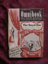 OMNIBOOK September 1954 Frances Parkinson Keyes A. B. C. Whipple Gene Fowler - £4.02 GBP