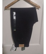 NWT LL Bean Bayside Twill Black Original Fit Womens Size 12 Chino Pants ... - $22.04