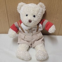 Toy Planet Bando Toy Cream Bear with Outfit 15&quot; - BC - £14.80 GBP
