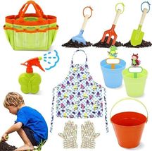Kids Gardening Tools Set - 12 PCS Toddler Gardening - £20.12 GBP