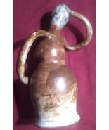 Vintage Funky Nude Art Pottery Woman Female Vase Art Sculpture Signed Or... - $1,089.06 MXN