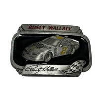 VINTAGE NASCAR RUSTY WALLACE #675 LIMITED EDITION BELT BUCKLE AMERICAN L... - £22.32 GBP