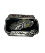VINTAGE NASCAR RUSTY WALLACE #675 LIMITED EDITION BELT BUCKLE AMERICAN L... - $540.74 MXN