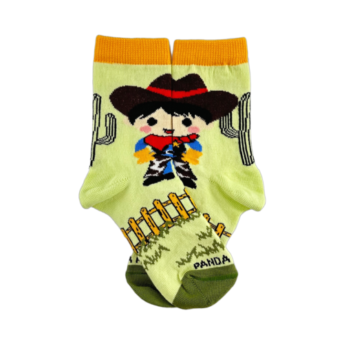 Cowboy / Cowgirl Socks from the Sock Panda (Ages 3-7) - $5.00
