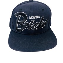 Rock Smith Moving Bricks Snapback Hat Baseball Cap Black Adjustable - £10.27 GBP