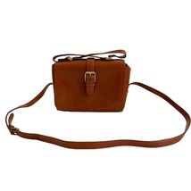 Armani Leather Adjustable Crossbody Bag Smooth Texture Classic Style Qua... - £90.89 GBP
