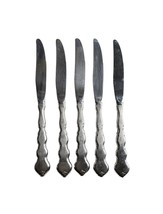 Oneida Valerie Distinction Deluxe Stainless Flatware Butter Knife Set X 5 - $28.71