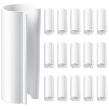 16 Pieces White Clamp For Pvc Pipe Greenhouses, Row Covers, Shelters, Bi... - £14.15 GBP