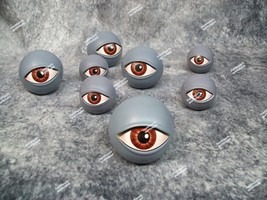 8 Count Eyeball Orbs Halloween Table Scatters Prop Creepy Haunted House ... - $23.95