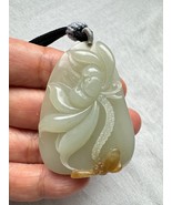 Hand carved | High quality natural perfect exquisite carving Hetian cela... - $780.00