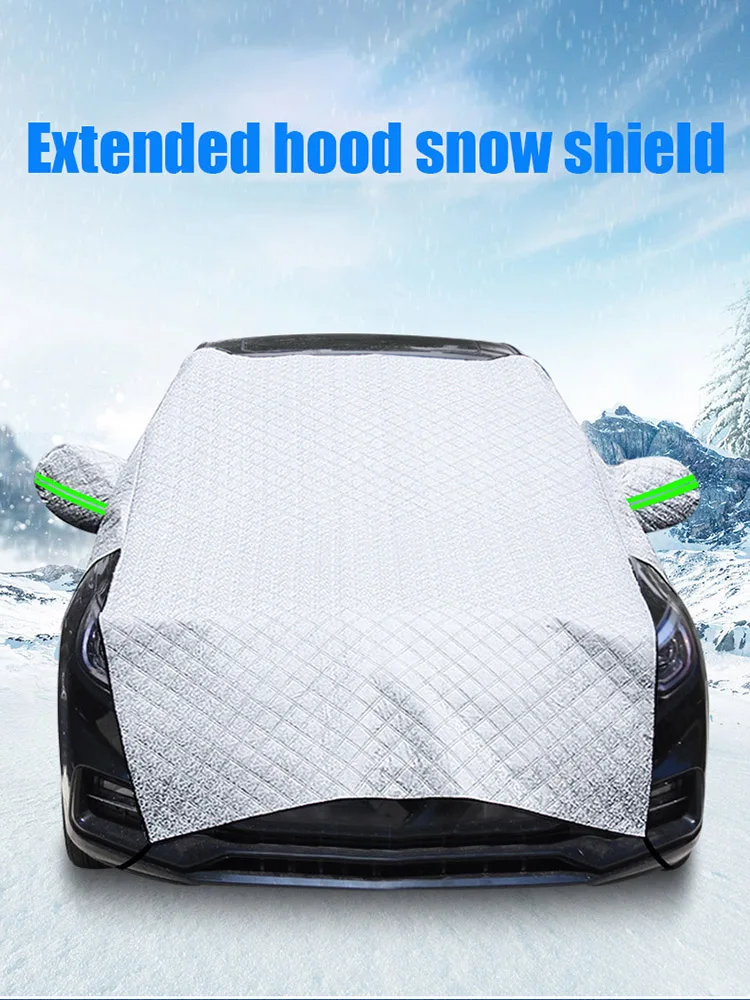 Car Snow Cover Truck Vans Front Windshield Sunshades Cover Auto Protector - £12.66 GBP+