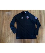 Adidas GPS Global PREMIER SOCCER FC BAYERN MUNCHEN Mens Black Full Zip Sz L - £27.29 GBP