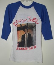 Billy Joel Concert Raglan Jersey Shirt 1980 L.A. Forum Single Stitched S... - £156.20 GBP