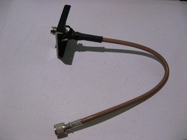 Lot of 1 Coaxial Cable Mini-UHF Male Female Bulhead Plate 10&quot; approx. - ... - $19.00