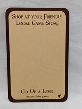 Munchkin Shop At Your Local Game Store Promo Card - $17.81