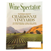 Wine Spectator Magazine July 31 2023 California Greatest Chardonnay Vineyards - £1.77 GBP