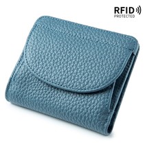 Genuine Leather Fashion Small Wallet Women Female Coin Purse Short Card Holder W - £34.52 GBP
