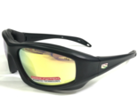 Liberty Sport Sunglasses DEFLECTOR Matte Black Safety Yellow Lenses Z87-2+ - £62.29 GBP