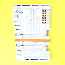 ⚡BECKHOFF EL2809 HIGH-DENSITY ETHERCAT DIGITAL OUTPUT TERMINAL PLC MODUL... - $24.62