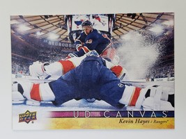 2017 - 2018 Kevin Hayes Upper Deck Canvas Nhl Hockey Card Series One # C57 Nyr - £4.68 GBP