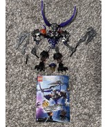 100% Complete &amp; Retired Lego Bionicle Skull Basher (70793) w/ Instructio... - £31.29 GBP