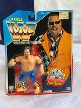 1992 Hasbro World Wrestling Fed Jim &quot;The Anvil&quot; Neidhart Figure In Blister Pack - £77.81 GBP