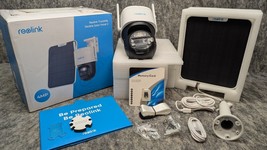 Reolink TrackMix + Solar Panel 2 - 4K Dual-Lens Wi-Fi 6 PTZ Battery-Powe... - $149.99