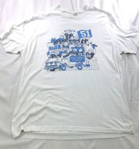 Carolina Panthers 2015 Superbowl 51 XL Joey Ellis Graphic Tee Shirt - $436.41 MXN