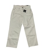 Eddie Bauer Women&#39;s Size 6 Slightly Curvy High Rise Stovepipe Jeans White - $746.75 MXN