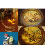Anri Italy Wood Figurine Girl Washing Cloth,  Christmas Plate Pick1 ^^ - $76.54 CAD