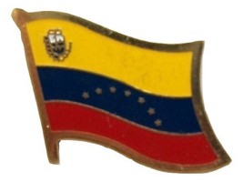 Venezuela Flag Hat Tac or Lapel Pin - $6.84