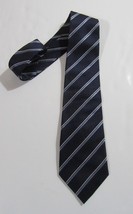 Donald J. Trump Signature Collection Necktie Neck Tie Navy and Blue Striped - $24.99