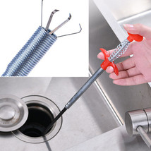 Usa New 5Ft Kitchen Sewer Dredging Device Tools Spring Pipe Sink Cleanin... - £13.61 GBP