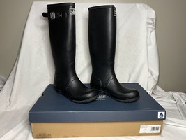 GH Bass London Tall Black Waterproof Boots Size 7 0264-3752-001 - $32.00
