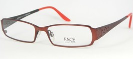 Face Stockholm Success 2A FSO5 Navajo Rojo Gafas Marco 52-15-135mm - $45.72