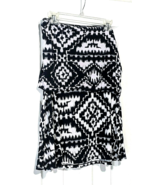 Women&#39;s INC Navy Blue White Convertible Sundress or Skirt Dress XL Aztec... - $12.14 CAD
