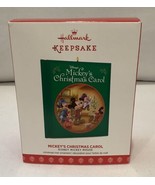 Hallmark Mickey Mouse Christmas Carol Disney 2017 Keepsake Ornament SEE ... - £18.94 GBP