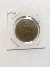 1927 Great Britain 1 Penny George V UK Coin KM #826 High Grade - $3.93 CAD