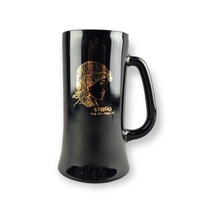 Virgo Zodiac Vintage Astrology Black Milk Glass Beer Stein Tankard Coffee Mug - £19.78 GBP