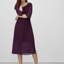 Aritzia Babaton Pieter Pleated Midi Dress Women Size XXS - $90.28