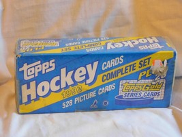 1992 Topps Hockey Cards Complete Set 528 cards, Unopened Box! - £19.95 GBP