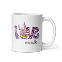 Nonna Coffee Mug, Love Nonna Life Cute Bunny Egg Happy Easters Day Mug, Mothers  - $17.57+