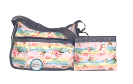 Le Sportsac Plumeria Rainbow Hawaii Exclusive Classic Hobo Crossbody Tropical,Nwt - £94.17 GBP