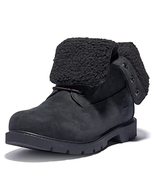 Timberland Women&#39;s Linden Woods Waterproof Fleece Fold-Down Boots, Black... - $2,525.98 MXN+